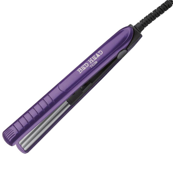 Tigi Bed Head Power Life Mini Ceramic Travel Crimper In Purple Haze, 1/2, Bright Purple