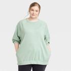 Women's Plus Size Fleece Pullover Sweatshirt - Universal Thread