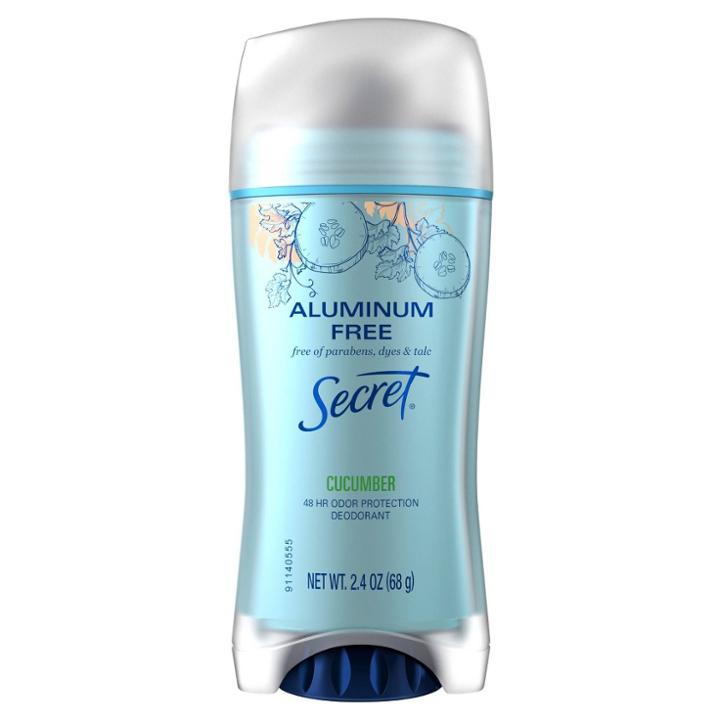 Secret Aluminum Free Deodorant Cucumber