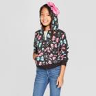 Girls' Nickelodeon Jojo Siwa Fleece Costume Sweatshirt - Black