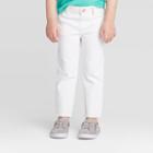 Toddler Girls' Cutoff Skinny Jeans - Cat & Jack White 12m, Toddler Girl's, Blue