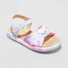 Toddler Girls' Pam Footbed Sandals - Cat & Jack 5,
