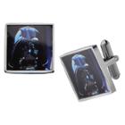 Men's Star Wars Darth Vader Graphic Stainless Steel Square Cufflinks