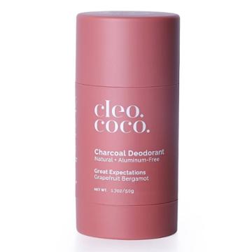 Cleo+coco. Charcoal Deodorant - Grapefruit Bergamot