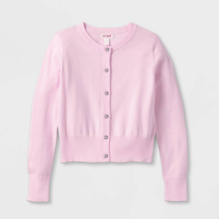 Girls' Button-down Cardigan - Cat & Jack