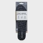 Flat Socks Terry No Show Cushioned