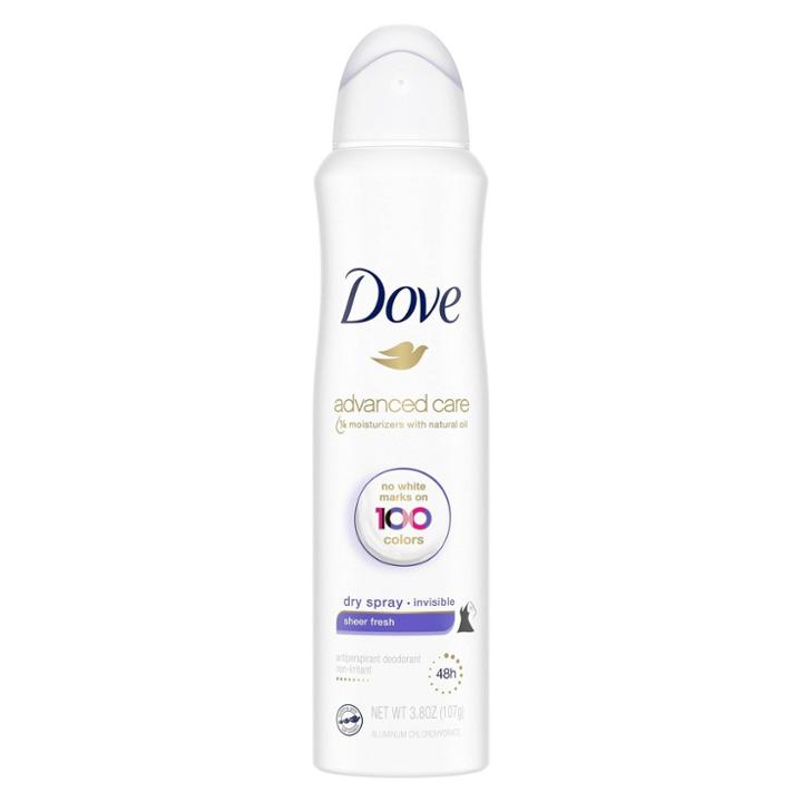 Dove Beauty Dove Sheer Fresh 48-hour Invisible Antiperspirant & Deodorant Dry