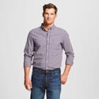 Men's Standard Fit Northrop Long Sleeve Button-down Shirt - Goodfellow & Co Dusk Pink