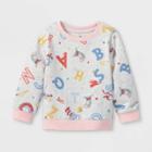 Toddler Girls' Dr. Seuss Sweatshirt - Gray