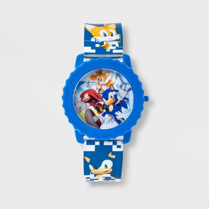 Sega Boys' Sonic Led Watch,