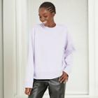 Women's Fleece Sweatshirt - A New Day Purple