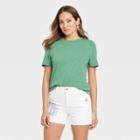 Women's Short Sleeve T-shirt - Universal Thread Light Teal Green