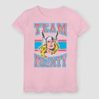 Girls' Marvel Thor Team Mighty Short Sleeve T-shirt - Pink