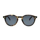 Women's Circle Sunglasses - A New Day Brown