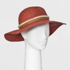 Women's Woven Stripe Mini Neckerchief With Pleating - Universal Thread Red