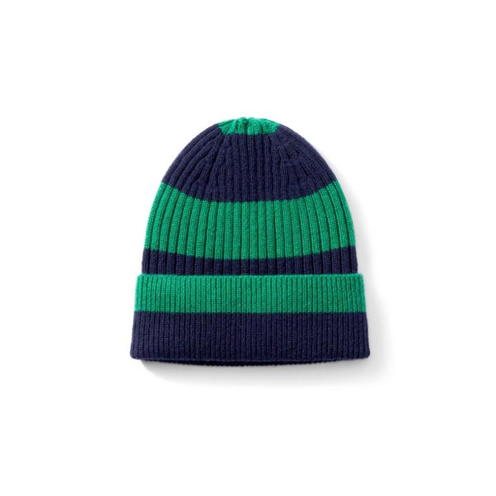 Striped Beanie - La Ligne X Target Navy/green