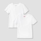 Kids' 2pk Adaptive Short Sleeve T-shirt - Cat & Jack White