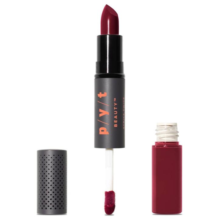 Pyt Beauty Double Duty Lipstick + Gloss Burgundy