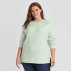 Women's Plus Size Fleece Tunic Sweatshirt - Universal Thread