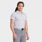 Men's Striped Polo Shirt - All In Motion Gray
