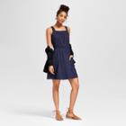 Women's Textured Pocket Dress - Universal Thread Navy (blue)