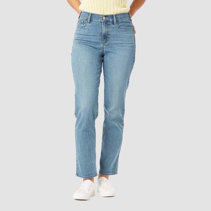 Denizen From Levi's Women's High-rise Straight Jeans - Keepin' It Real 2, Keepin' It Real
