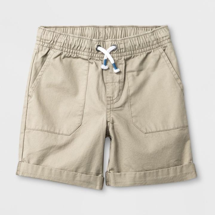 Toddler Boys' Pull-on Shorts - Cat & Jack Vintage Khaki - 18m, Boy's, Vintage Green