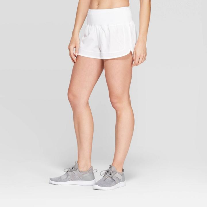 Women's Running High-waisted Premium Shorts 2.5 - C9 Champion White