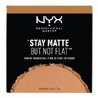 Nyx Professional Makeup Stay Matte But Not Flat Powder Foundation Chestnut (brown)