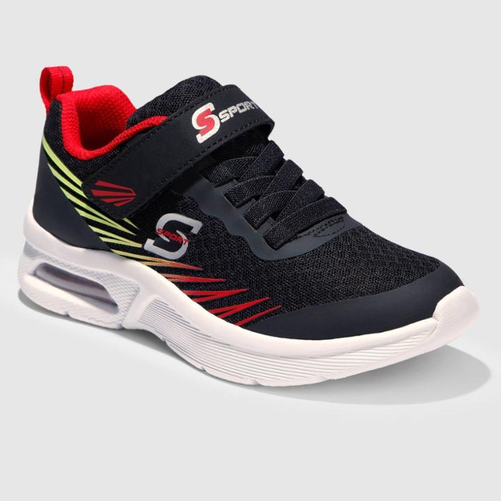 Boys' S Sport By Skechers Tieran Performance Sneakers - Black