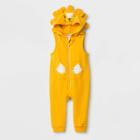 Baby Boys' Critter Romper - Cat & Jack Yellow Newborn, Kids Unisex