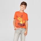 Boys' Fox Short Sleeve Graphic T-shirt - Cat & Jack Orange