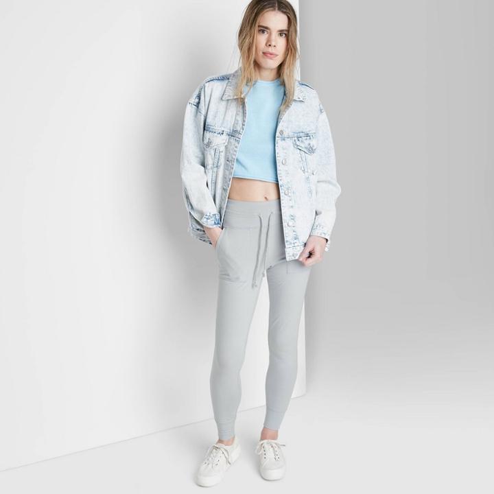 Women's High-waisted Pocket Leggings - Wild Fable