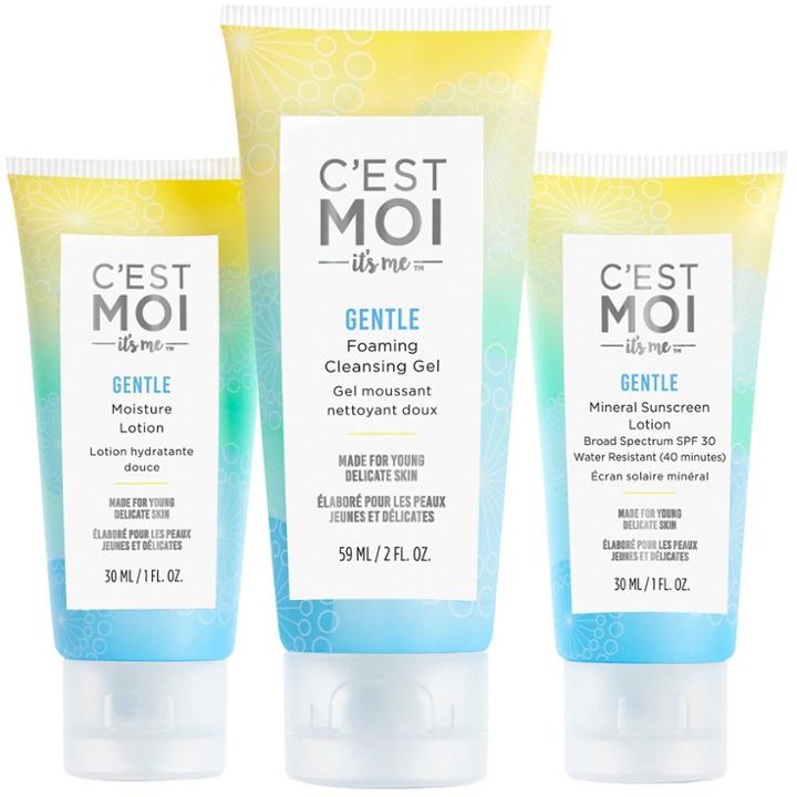 C'est Moi 3 Step Gentle Skin Care Set - 2 Fl Oz, Adult Unisex
