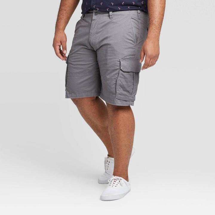 Men's 11 Cargo Shorts - Goodfellow & Co Thundering Gray
