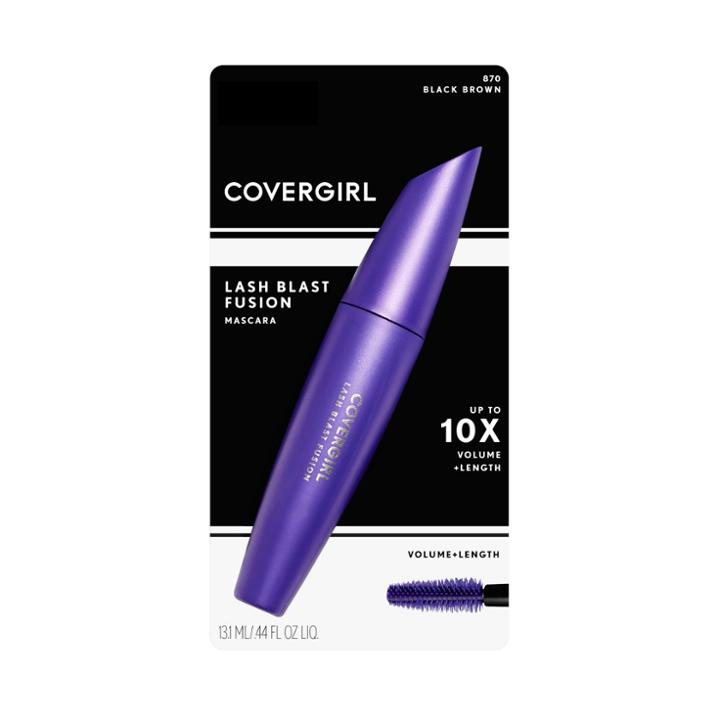 Covergirl Lashblast Fusion Mascara 870 Black/brown .44fl Oz, Black Brown
