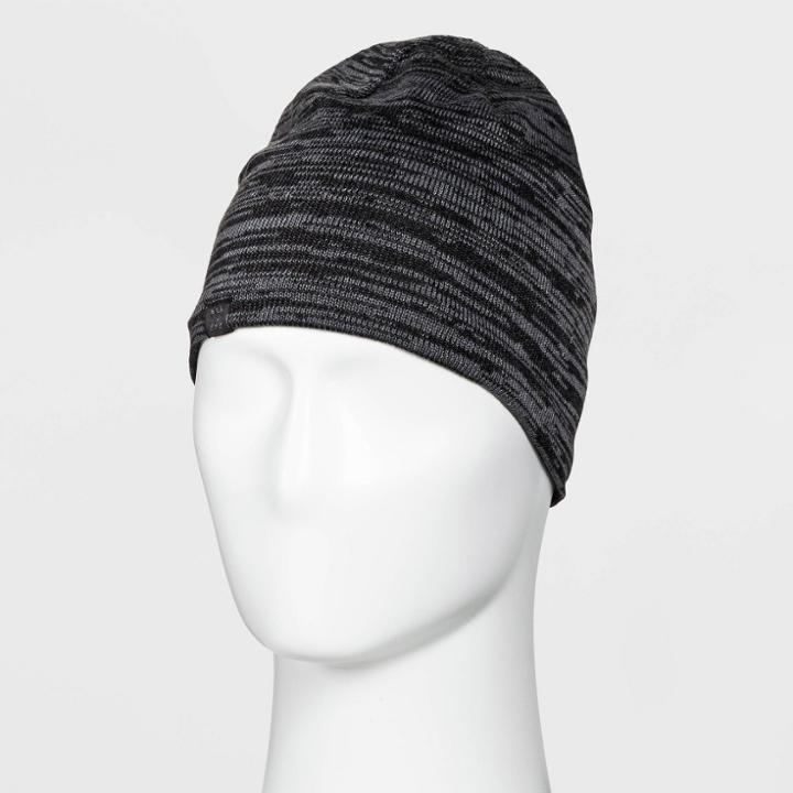 Men's Knit Beanie - All In Motion Olive Green/navy