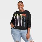 Women's Guns N' Roses Plus Size Graphic Sweatshirt - Black