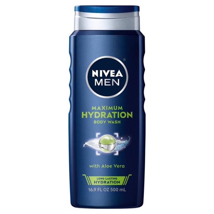 Nivea Men's Maximum Hydration Body Wash With Aloe Vera