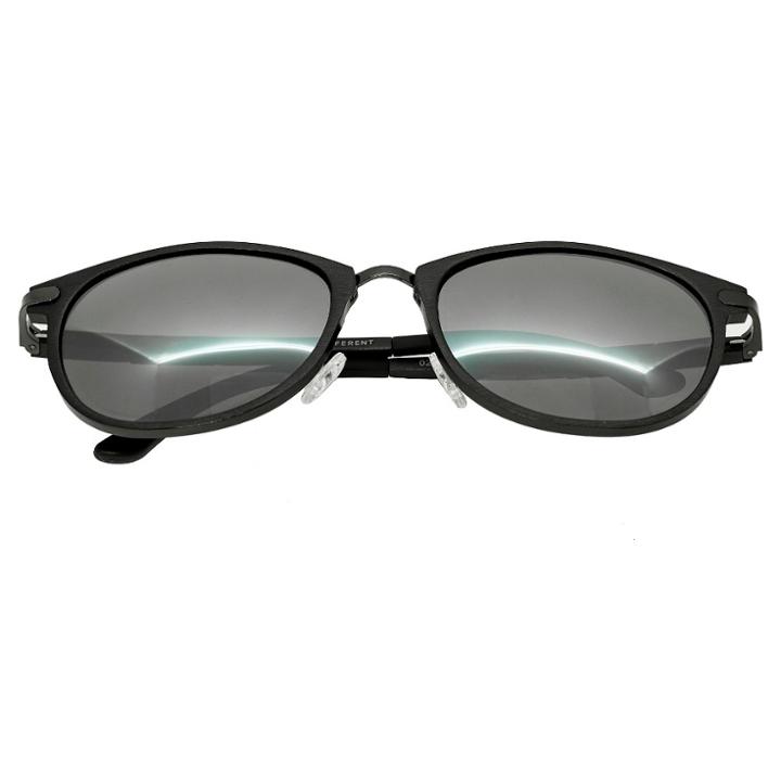 Breed Men's Orion Polorized Sunglasses With Aluminum Frame And Arms - Gunmetal (grey)/silver