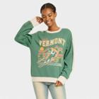 Iml Women's Ski Vermont Graphic Sweatshirt - Olive Green