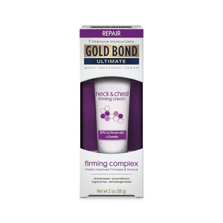 Unscented Gold Bond Firming Neck And Chest Hand And Body