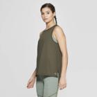 Target Women's Soft Muscle Tank Top - Joylab Deep Olive Green