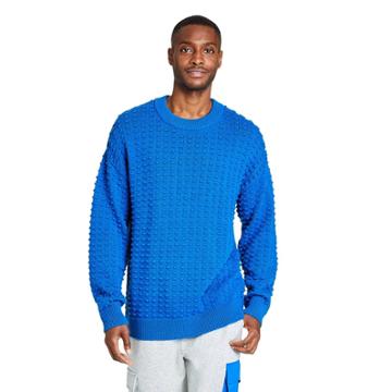 Men's Textured Sweater - Lego Collection X Target Blue