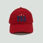 Concept One Men's Americana Usa Dad Baseball Hat - Red