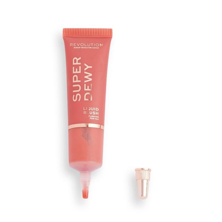 Makeup Revolution Superdewy Liquid Blusher - Flushing For You