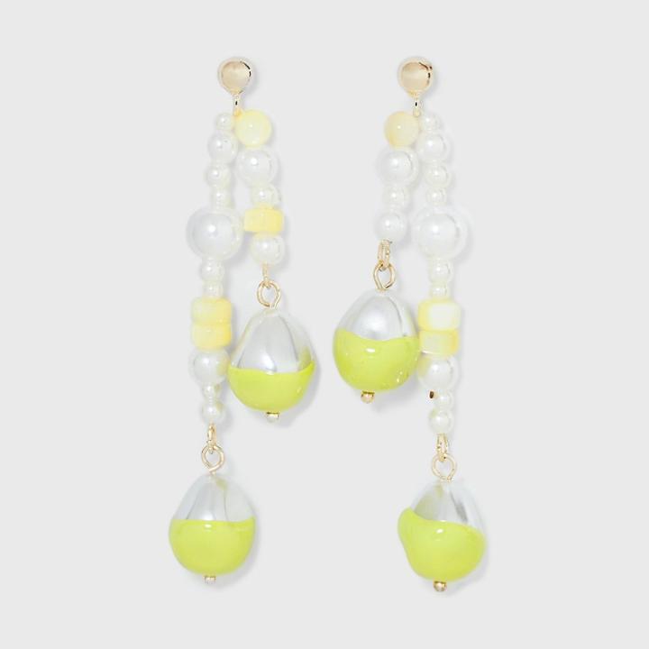 Drop Earrings With Pearl - A New Day