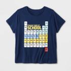 Shinsung Tongsang Women's Plus Size Periodic Table Graphic T-shirt - Navy