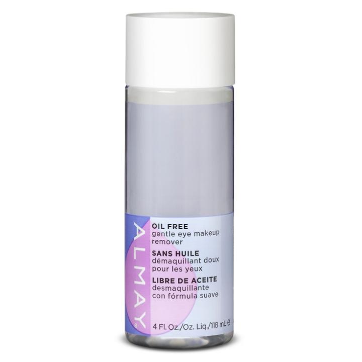 Almay Oil-free Eye Makeup Remover Liquid - 4 Oz., Non-oily
