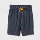 Toddler Boys' Athletic Pull-on Shorts - Cat & Jack Charcoal Gray